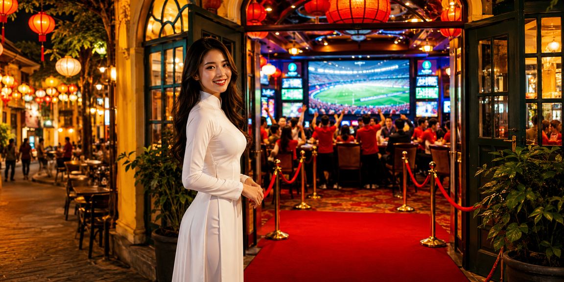 Người dùng Hà Nội mặc áo dài tham gia cá cược và nhận khuyến mãi hấp dẫn